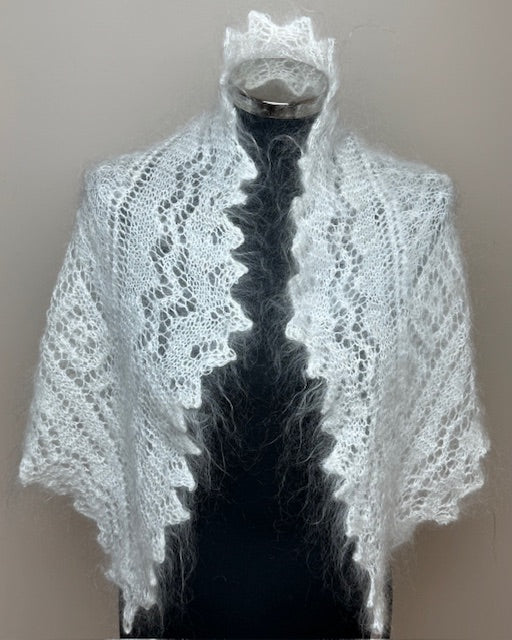 Uryupinsk downy neckerchief # KW-5, 90x120x90 cm.