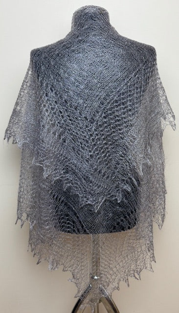 Dūnu šalle #PCN-59, 120x120 cm