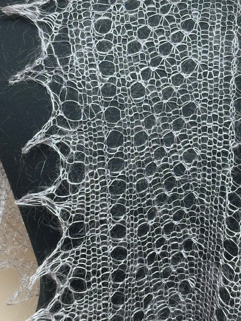 Dūnu šalle #PCN-57, 120x120 cm