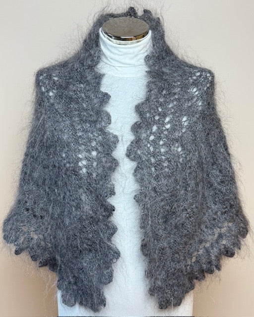 Uryupinsk downy neckerchief # KG-38, 90x140x90 cm.
