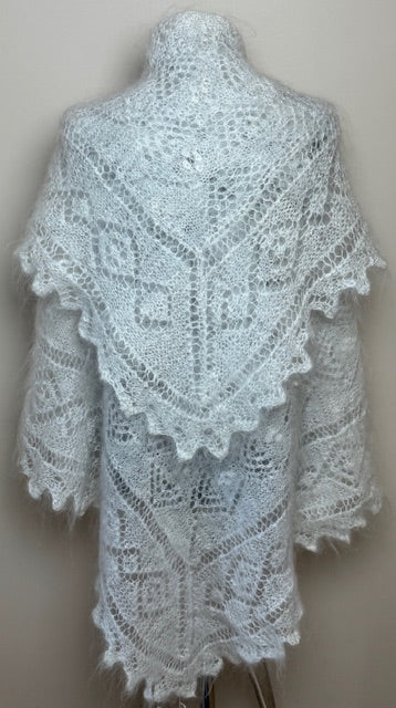 Uryupinsk downy shawl #PW-12, 130x130