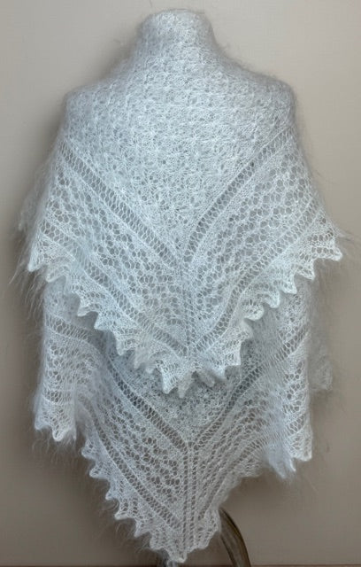 Uryupinsk downy shawl #PW-9, 130x130