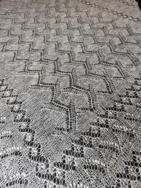 Оренбургский платок PWO-9, 120x120 cm