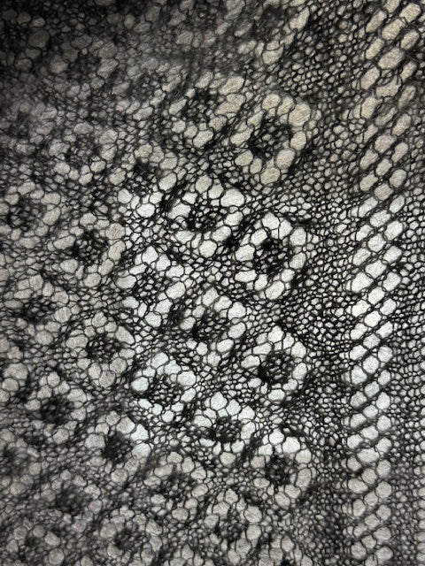 Uryupinsk downy shawl #PGC-21, 110x110 cm