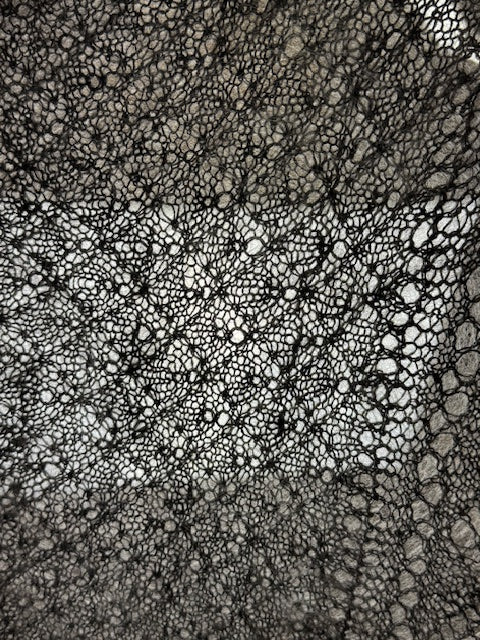 Uryupinsk downy shawl #PG-57, 110x110 cm