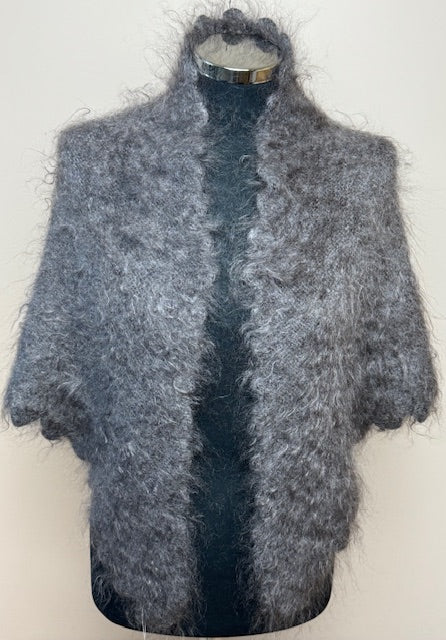 Uryupinsk downy neckerchief # KG-217, 110x160x110 cm