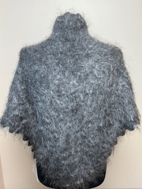 Uryupinsk downy neckerchief # KG-211, 90x140x90 cm.