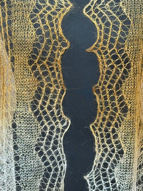 Пуховый платок (палантин) # 1, 180x80 cm