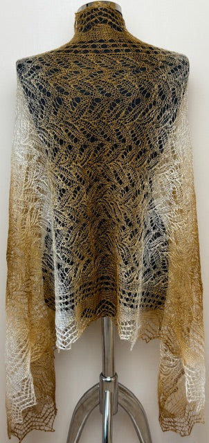 Dūnu šalle (Palantine) #1, 180x80 cm