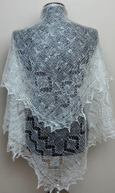 Dūnu šalle #PCN-50, 120x120 cm