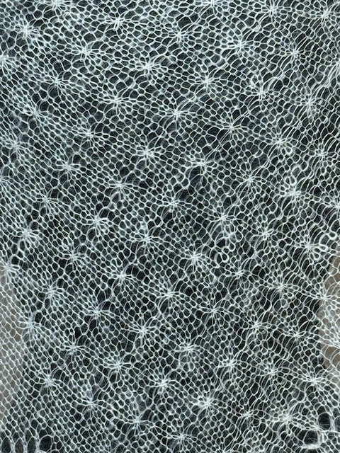 Downy shawl #PCN-32, 120x120 cm