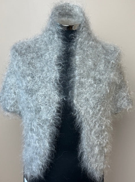 Uryupinsk downy neckerchief #KG-41, 80x140x80 cm.