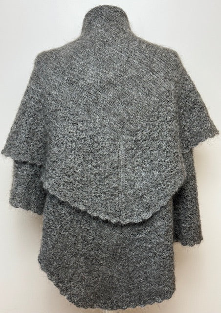 Uryupinsk downy shawl #PG-49, 120x120 cm