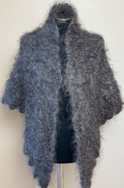 Uryupinsk downy neckerchief #KG-76, 120x180x120 cm