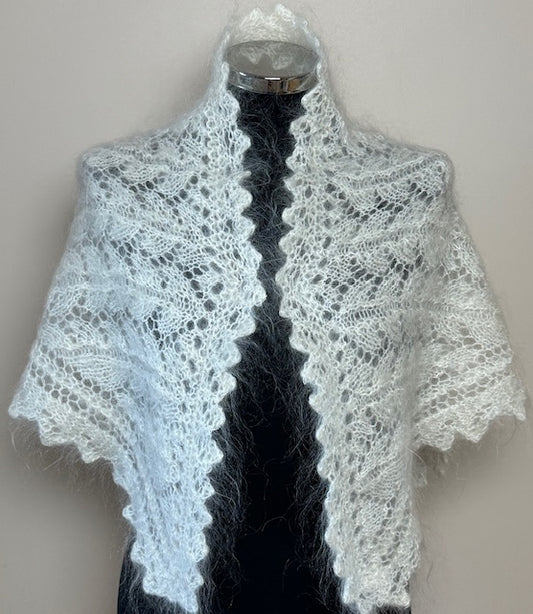 Uryupinsk downy neckerchief # KW-47, 90x140x90 cm