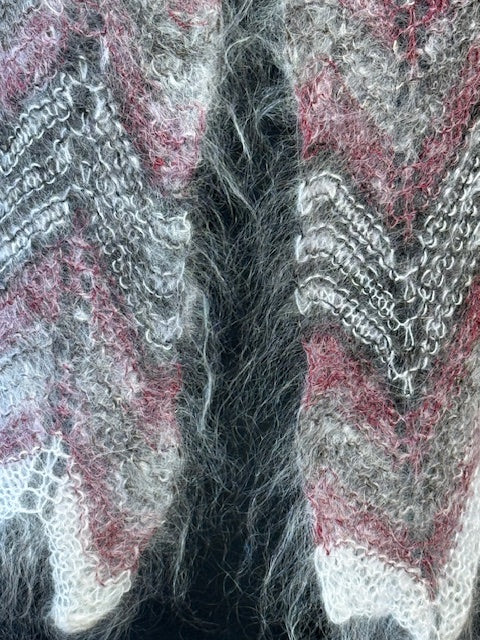 Uryupinsk downy shawl ( Palantine ) # SM-6, 120x60 cm