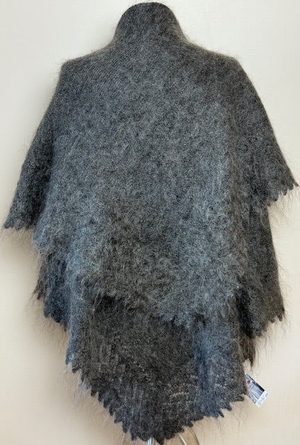 Orenburg shawl PGO-1, 130x130 cm