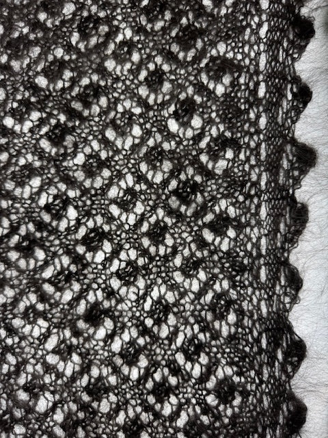 Uryupinsk downy neckerchief # KG-29, 90x140x90 cm