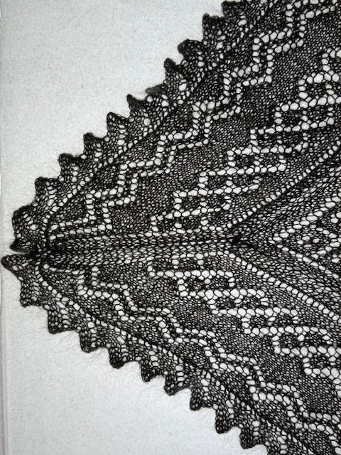 Orenburg downy neckerchief KGO-11, 110x140x110 cm