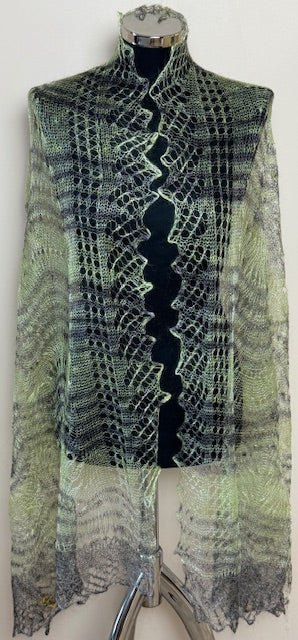 Downy shawl ( Palantine ) #99, 200x80 cm