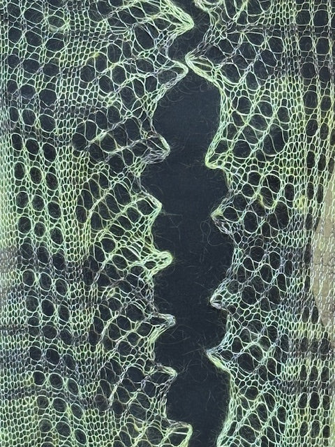 Downy shawl ( Palantine ) #99, 200x80 cm