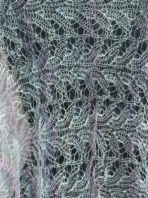 Downy shawl ( Palantine ) #98, 180x70 cm