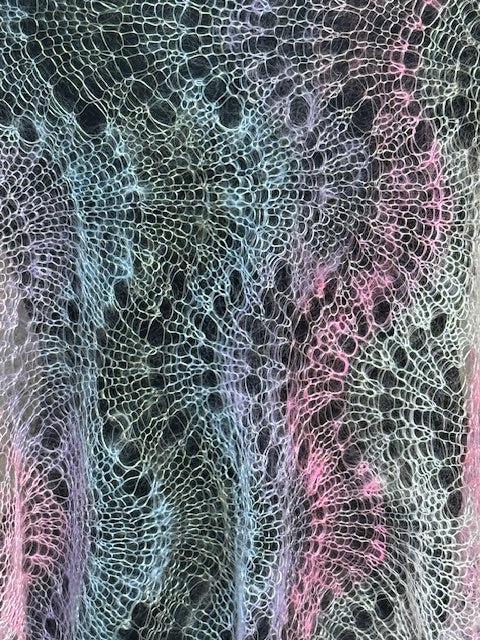 Downy shawl ( Palantine ) #24, 200x80 cm