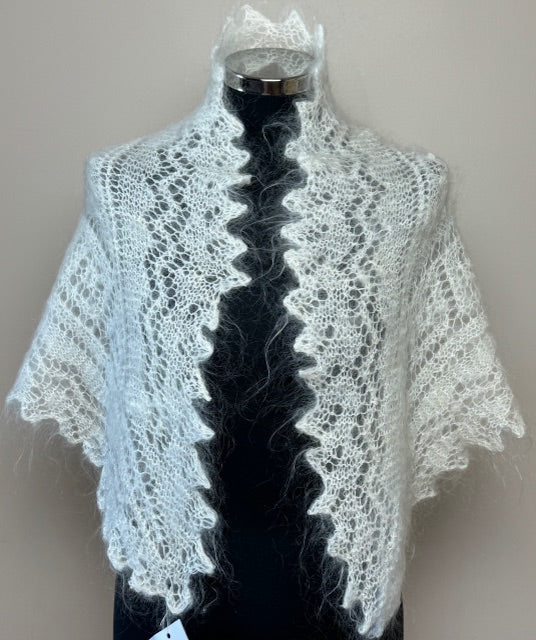 Uryupinsk downy neckerchief # KW-44, 90x140x90 cm