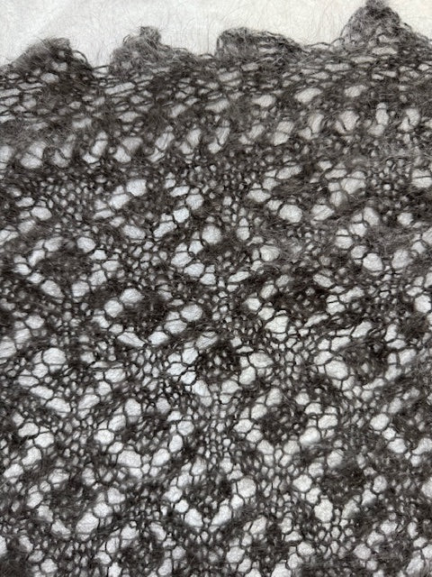Uryupinsk downy neckerchief # KG-19, 80x140x80 cm