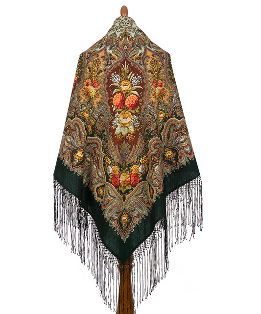 Shawl "Almonds" 1369-10