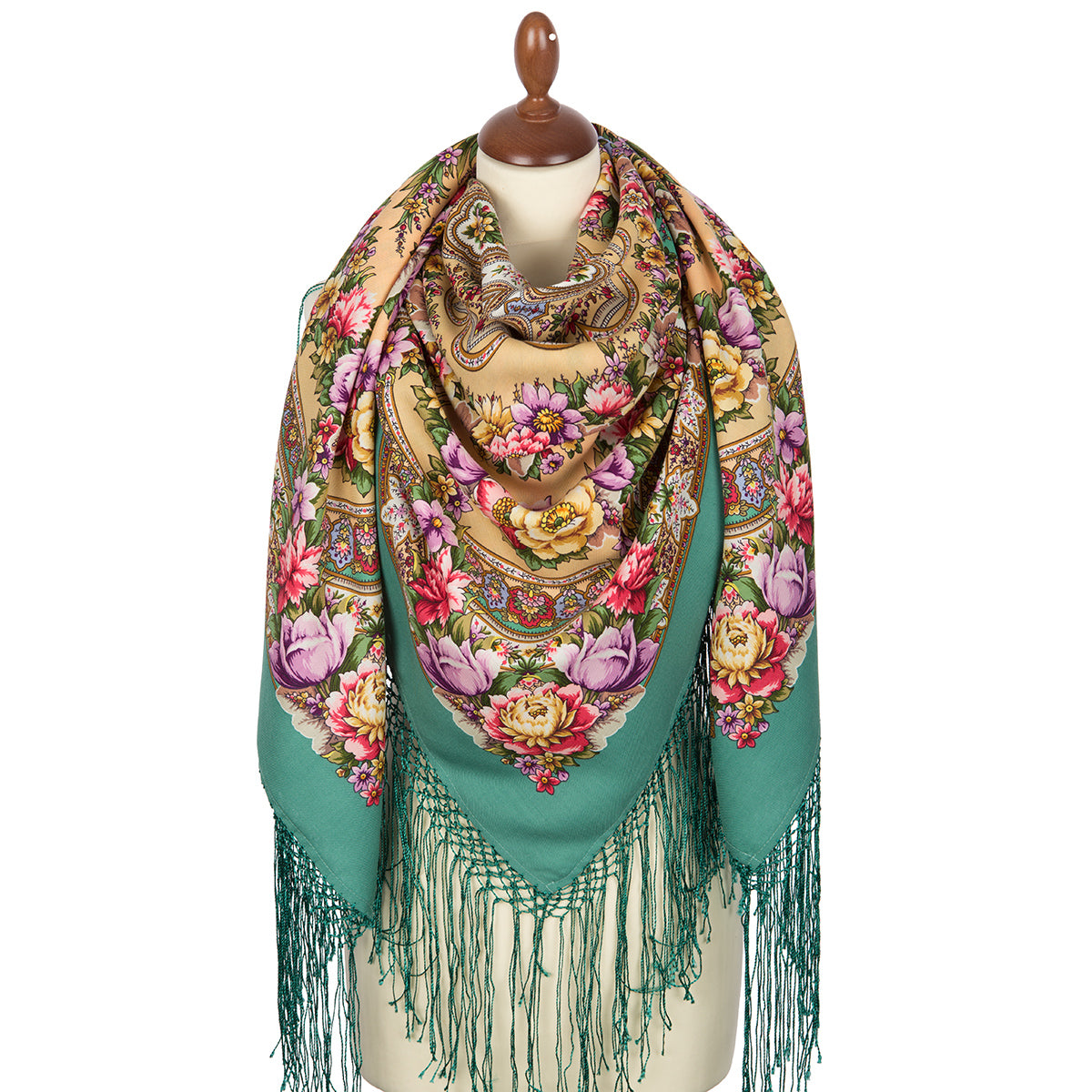Shawl "Gold and Silver" 1731-9