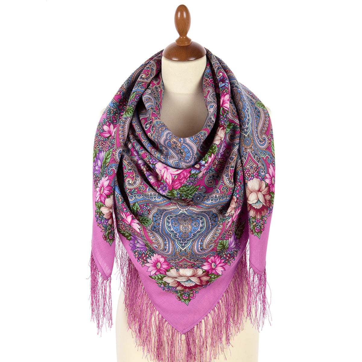 Shawl "Lace flame" 2099-3