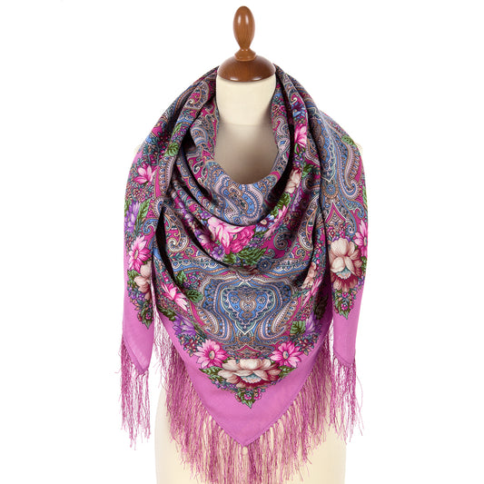 Shawl "Lace flame" 2099-3