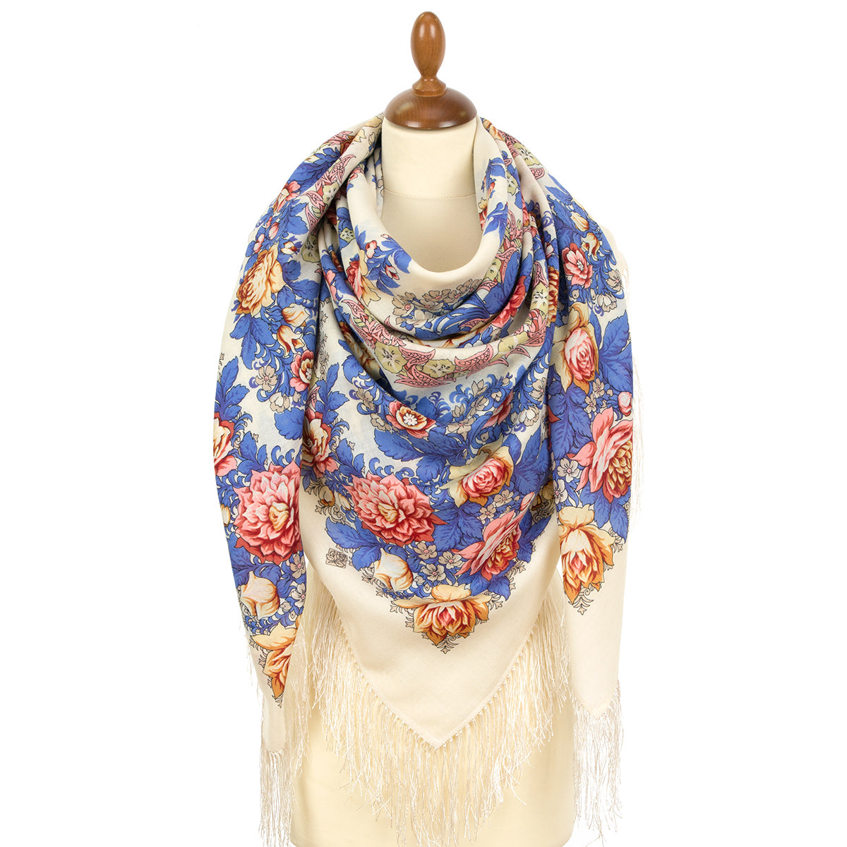 Шаль "Вдоль по реченьке" 696-3