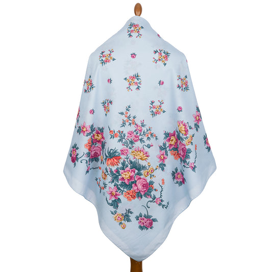 Shawl "Floral necklace" 932-1