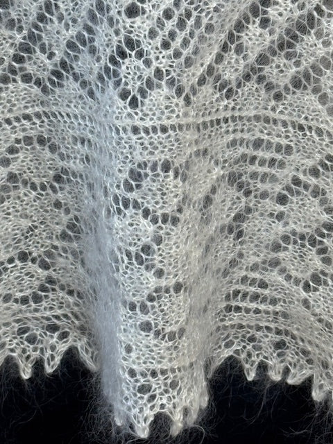 Orenburgas šalle-palantine SWO-3, 140x60 cm