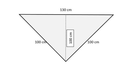 Orenburg downy neckerchief  KEN-5, 100x130x100 cm.