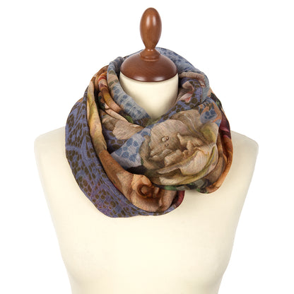 Палантин шерстяной "10458"