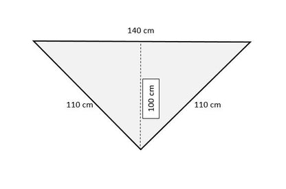 Orenburg downy neckerchief  KWO-9, 110x140x110 cm