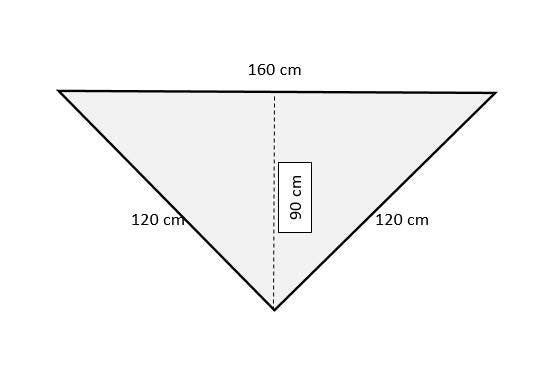 Orenburg downy neckerchief  KWO-12, 120x160x120 cm