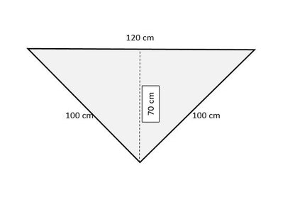 Orenburg downy neckerchief  KGO-6, 100x120x100 cm