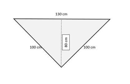 Uryupinsk downy neckerchief  # KW-224, 100x130x100 cm