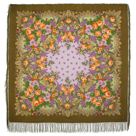 Shawl "Lilac flowering" 1360-10