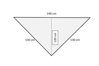 Orenburg downy neckerchief  KWO-15, 130x140x130 cm