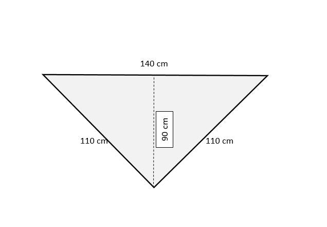Orenburg downy neckerchief  KWO-10, 110x140x110 cm
