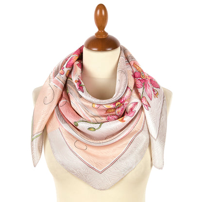 Scarve «Dancing orchids»