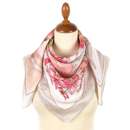 Scarve «Dancing orchids»