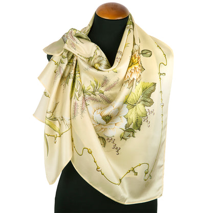 Scarve «White Dance» 1455-2