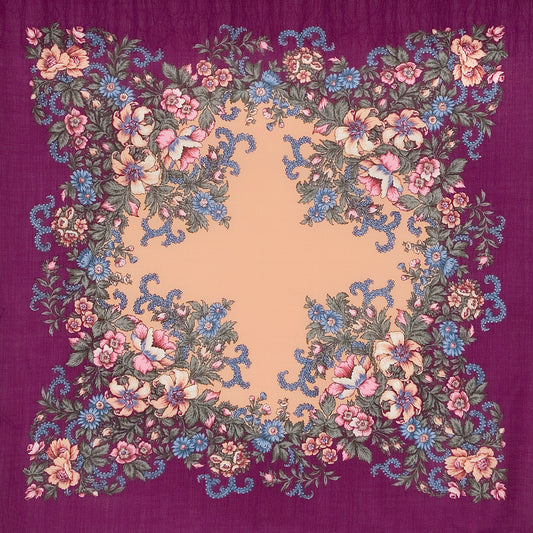 Kerchief "Evening Garden"