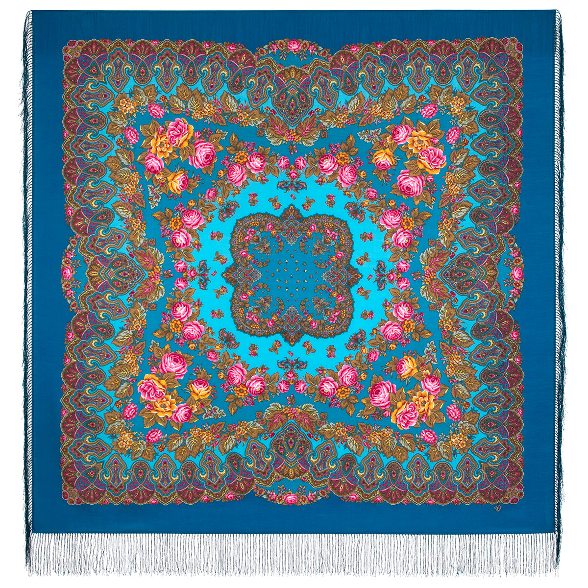 Shawl "Slavic holidays" 1536-11